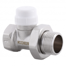 Кран термостатический прямой KOER KR.923 - 1“ (KR2890)