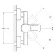 Смеситель для душа TROYA NOD5-А188
