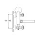 Смеситель для ванны TROYA QMG3-A621