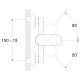 Смеситель для душа TROYA LAB5-A136