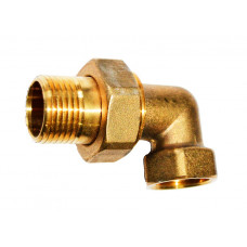 Сгон-американка 1/2'' угловой Valve JG, латунь