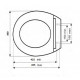 Крышка для унитаза SYDANIT белая универсальная, полиропилен