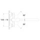 Смеситель для ванной TROYA LAB7-A136